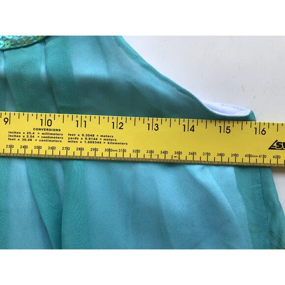 Girls Dress LIPSKIK GIRLS size 14 beautiful Sequin Floral Sundress summer (ja42) - Picture 5 of 7